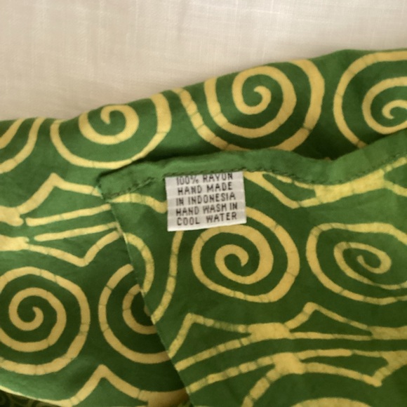 Bouncy Wear Green Coverup Skirt Set  SZ S - Picture 5 of 6